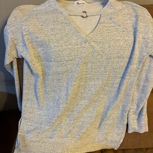 Maurice’s gray sweater, medium
